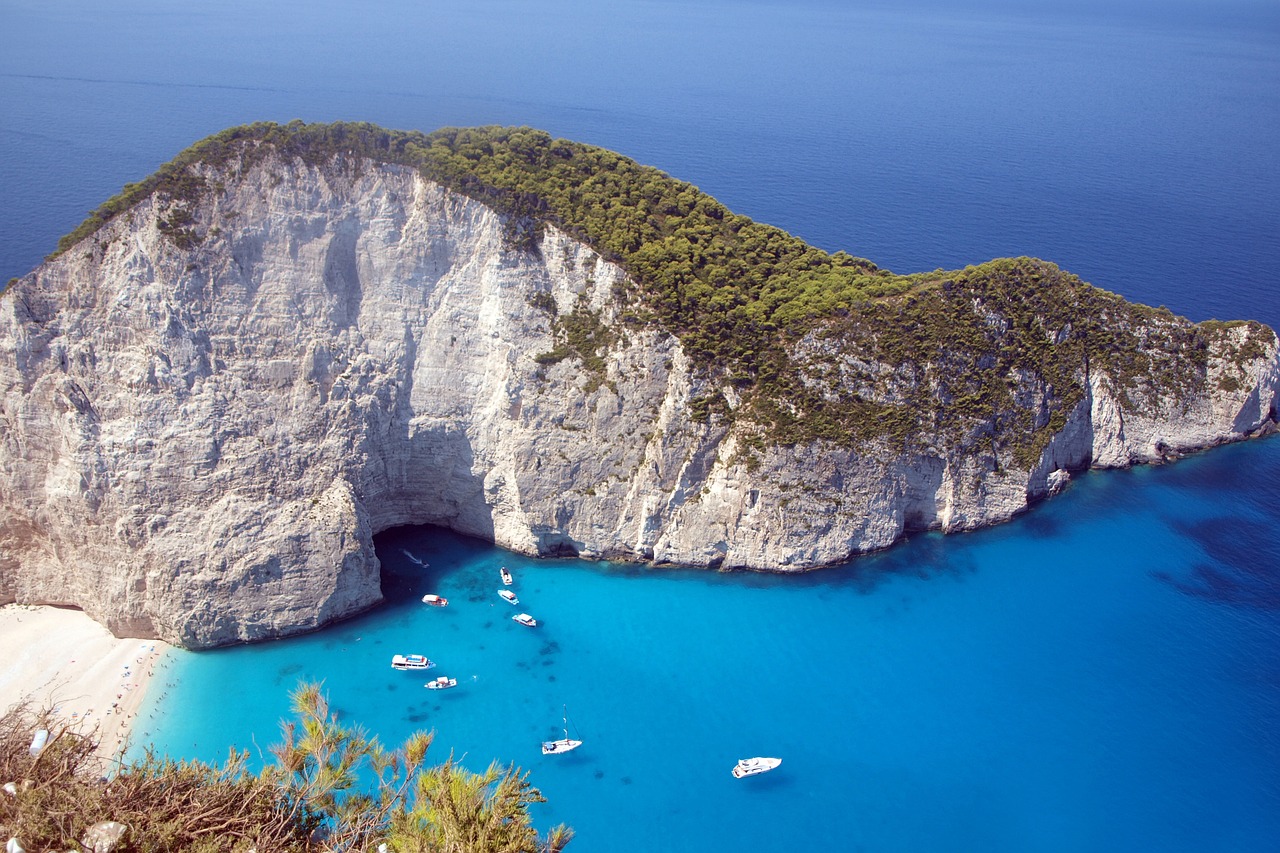 najpiękniejsze plaże w Europie zakynthos w Grecji