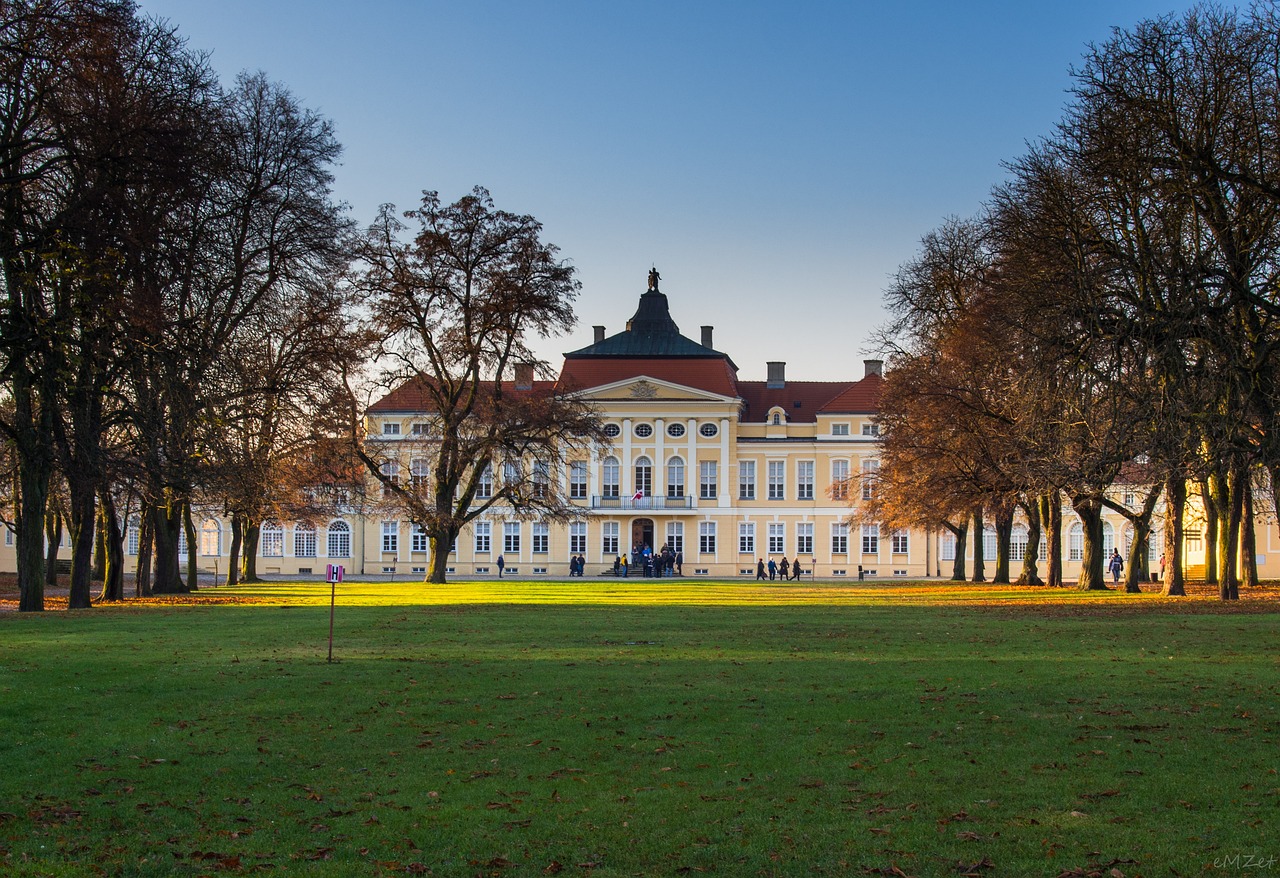 dęby rogalińskie - park w Rogalinie i pałac